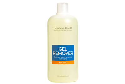 Средство для снятия гель-лака Jerden Proff Gel Remover цитрус, 500 мл, Обьем: 500 мл