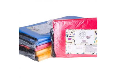 Чехлы на ванночку для педикюра Panni Mlada из полиэтилена 50х70 100шт/уп цветные