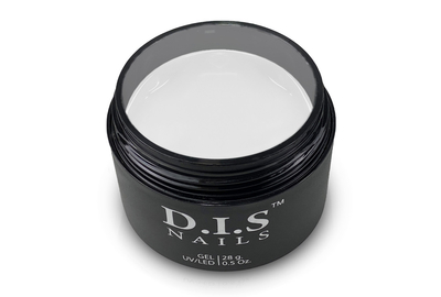 Гель DIS Hard Milky White молочний, 28 мл