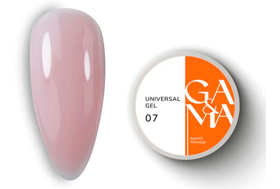 Гель универсальный GaMa Universal gel жидкий №07, бежевый, 30 мл, Обьем: 30 мл
