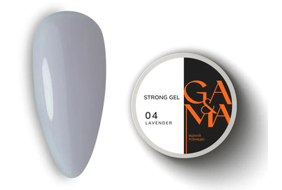 Гель форель GaMa Strong Gel Lavender №04 лавандовый, 30 мл