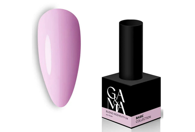 Гель-лак для ногтей GaMa Basic collection №004 бледно-розовый, 10 мл, Цвет: Розовый