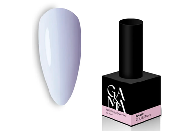 Гель-лак для ногтей GaMa Basic collection №006 нежно-лиловый, 10 мл, Цвет: Лиловый