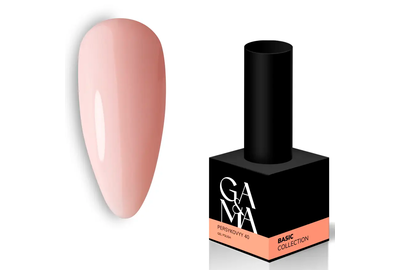 Гель-лак для ногтей GaMa Basic collection №040 персиковый, 10 мл, Цвет: Персиковый