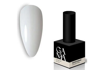 Гель-лак для ногтей GaMa Monochrome collection №127 Latte латте, 10 мл, Цвет: Бежевый