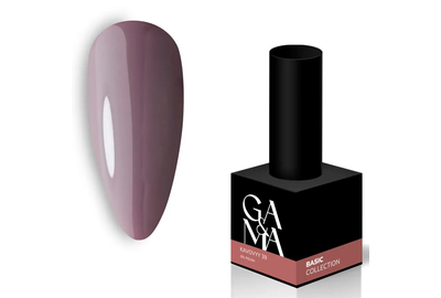 Гель-лак для ногтей GaMa Basic collection №039 кофейный, 10 мл, Цвет: Бежевый