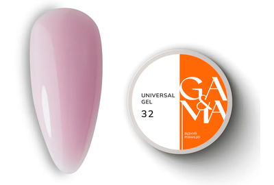 Гель универсальный GaMa Universal gel жидкий №32, розовый, 30 мл, Цвет: Розовый, Обьем: 30 мл