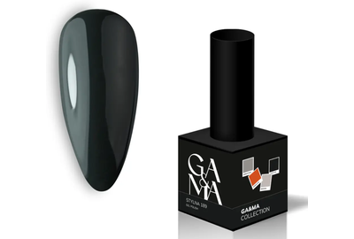 Гель-лак для ногтей GaMa collection Stylna №189, графитовый, 10 мл