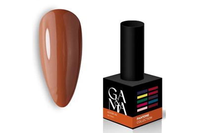 Гель-лак для ногтей GaMa Pantone №062 Adobe, кирпичный, 10 мл, Цвет: Оранжевый