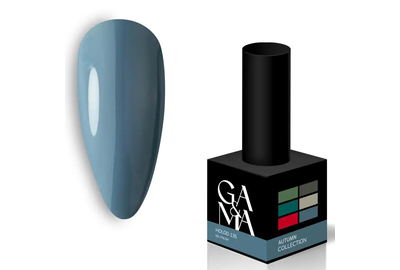 Гель-лак для ногтей GaMa Autumn collection №135 холод, 10 мл, Цвет: Синий