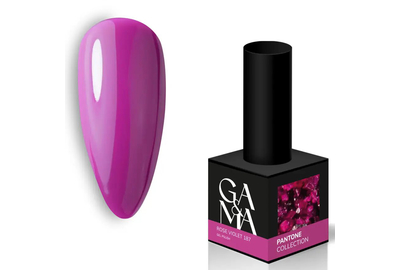 Гель-лак для ногтей GaMa Pantone №187 Rose Violet, розово-фиолетовый, 10 мл, Цвет: Фиолетовый