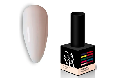 Гель-лак для ногтей GaMa Pantone №070 Soybean, пастельный персик, 10 мл, Цвет: Персиковый