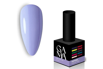 Гель-лак для ногтей GaMa Pantone №104 Very Peri, васильковый, 10 мл, Цвет: Голубой