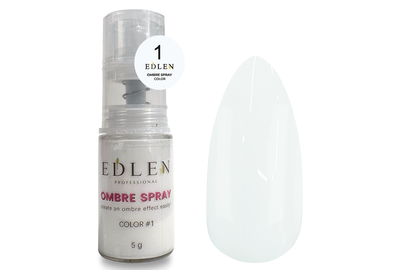 Спрей для омбре Edlen Ombre Spray Color №01, белый, 5г