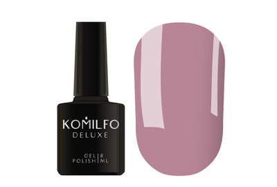 Гель-лак Komilfo Deluxe Series №D042 лавандово-лиловый эмаль, 8 мл, Обьем: 8 мл