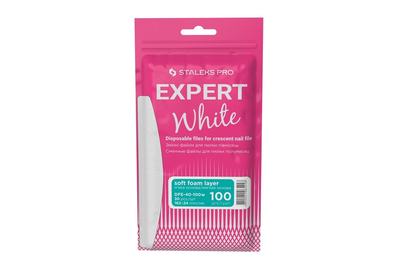 Сменные файлы на мягкой основе STALEKS EXPERT 40 белые 100 грит, 30 шт