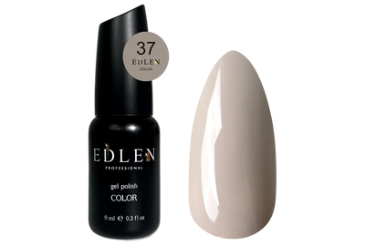 Гель-лак Edlen Color №037 пастельно-сірий, 9 мл