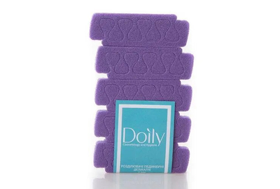 Распорки для педикюра Panni Mlada 10 пар Оранжевые