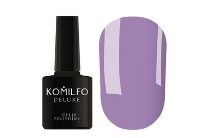 Гель-лак Komilfo Deluxe Series №D116 васильковая эмаль, 8 мл, Цвет: Васильковый, Обьем: 8 мл