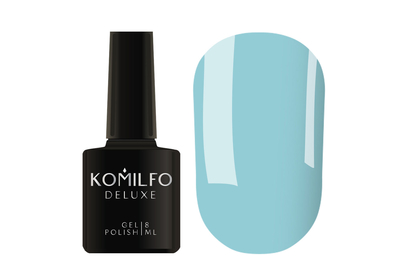 Гель-лак Komilfo Deluxe Series №D140 небесная эмаль, 8 мл, Обьем: 8 мл
