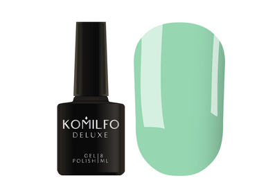 Гель-лак Komilfo Deluxe Series №D148 голубовато-бирюзовый эмаль, 8 мл, Обьем: 8 мл