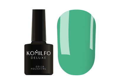Гель-лак Komilfo Deluxe Series №D149 зелено-бирюзовый эмаль, 8 мл, Цвет: Бирюзовый, Обьем: 8 мл