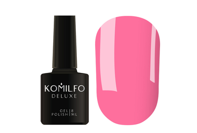 Гель-лак Komilfo Deluxe Series №D179 розовая барби эмаль, 8 мл, Цвет: Розовый, Обьем: 8 мл