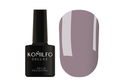 Гель-лак Komilfo Deluxe Series №D239 дымчато-лиловый эмаль, 8 мл, Обьем: 8 мл