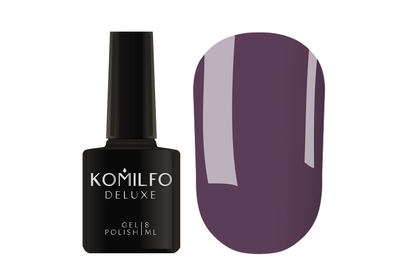 Гель-лак Komilfo Deluxe Series №D240 приглушенный фиолетовый эмаль, 8 мл, Цвет: Фиолетовый, Обьем: 8 мл