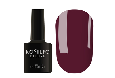 Гель-лак Komilfo Deluxe Series №D242 классическая марсала эмаль, 8 мл, Обьем: 8 мл