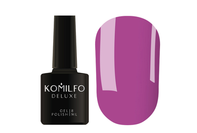 Гель-лак Komilfo Deluxe Series №D246 рожево-ліловий емаль, 8 мл, Об`єм: 8 мл