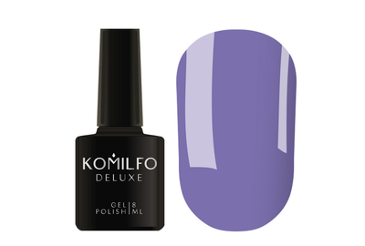 Гель-лак Komilfo Deluxe Series №D271 синьо-лавандовий емаль, 8 мл, Колір: Лавандовий, Об`єм: 8 мл