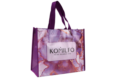 Сумка Komilfo 25*30*14 см, фиолетовая