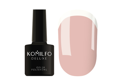 Гель-лак Komilfo French Collection №F005 теплий бежевий емаль для френча, 8 мл, Об`єм: 8 мл