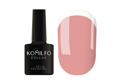 Гель-лак Komilfo French Collection №F006 облачно-розовая эмаль для френча, 8 мл, Обьем: 8 мл