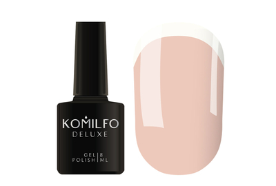 Гель-лак Komilfo French Collection №F007 нежный оранжево-розовый эмаль для френча, 8 мл, Цвет: Розовый, Обьем: 8 мл