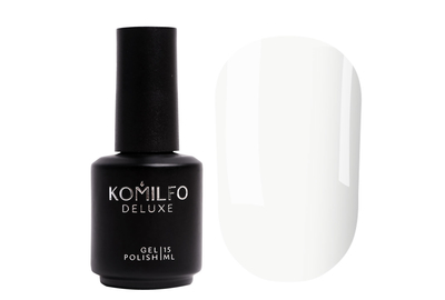 Гель-лак Komilfo French Collection №F010 яскравий білий дуже щільний для посмішки, 15 мл, Об`єм: 15 мл