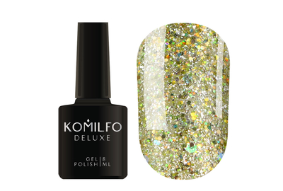 Гель-лак Komilfo Glow Attack №002, 8 мл, Цвет: Желтый