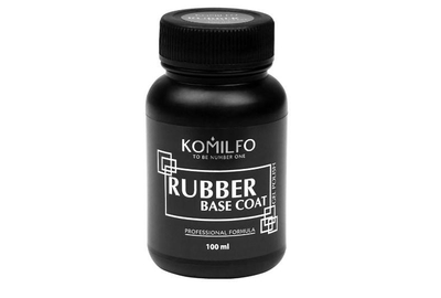База для ногтей Komilfo Rubber Base каучуковая, 100 мл