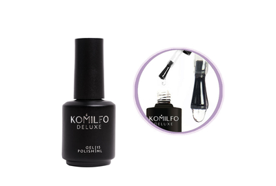База для ногтей Komilfo Rubber Base каучуковая, 15 мл, Обьем: 15 мл