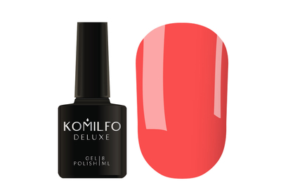 Гель-лак Komilfo Kaleidoscopic collection K022 светлый коралловый, 8 мл