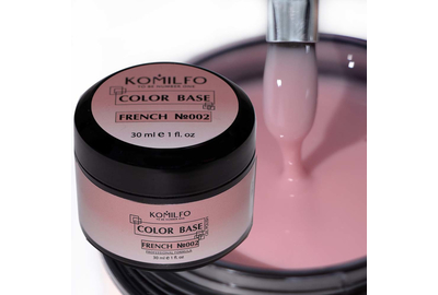 База для ногтей Komilfo Color Base French 002, 30 мл банка