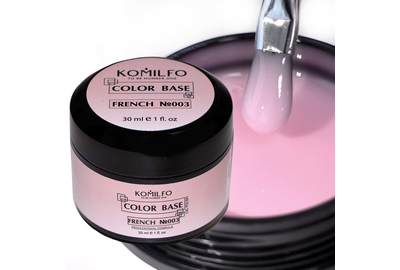 База для ногтей Komilfo Color Base French 003, 30 мл банка