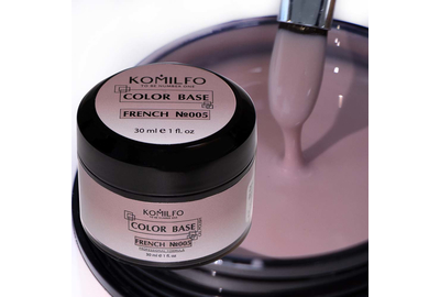 База для ногтей Komilfo Color Base French 005, 30 мл банка