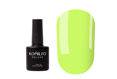 Base Komilfo Kaleidoscopic Base No. 012 light green neon, 8 ml, Color: Light green