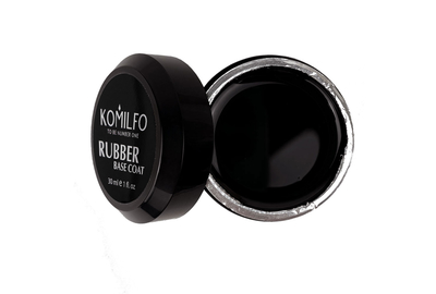 База для ногтей Komilfo Rubber Base Coat каучуковая, банка, 30 мл