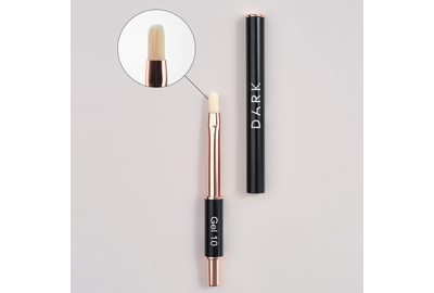 Кисть для геля DARK 10 мм, черная