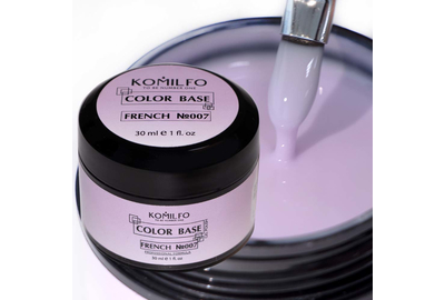 База для ногтей Komilfo Color Base French 007, 30 мл банка