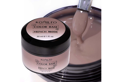 Base for nails Komilfo Color Base French 008, 30 ml jar