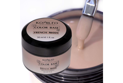 Base for nails Komilfo Color Base French 009, 30 ml jar